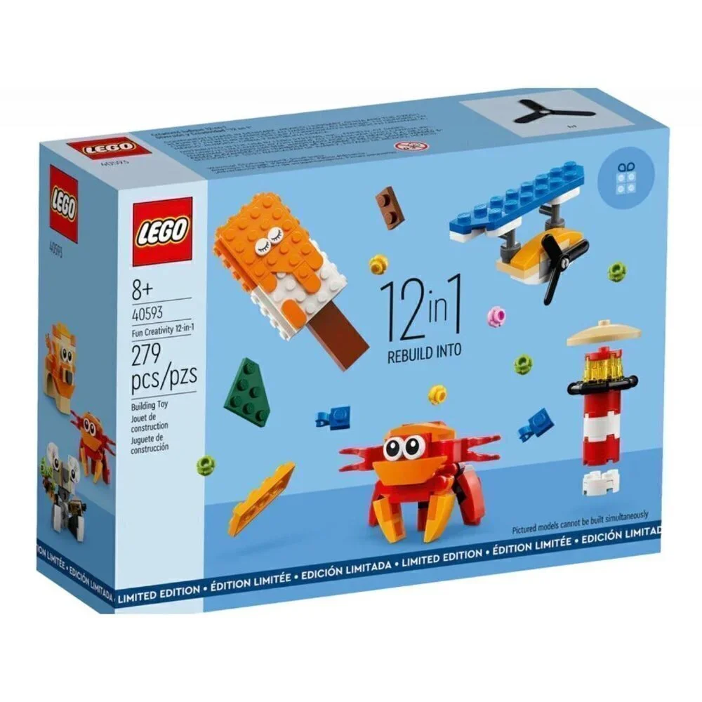 LEGO Fun Creativity 12-in-1 Set (40593) Travel